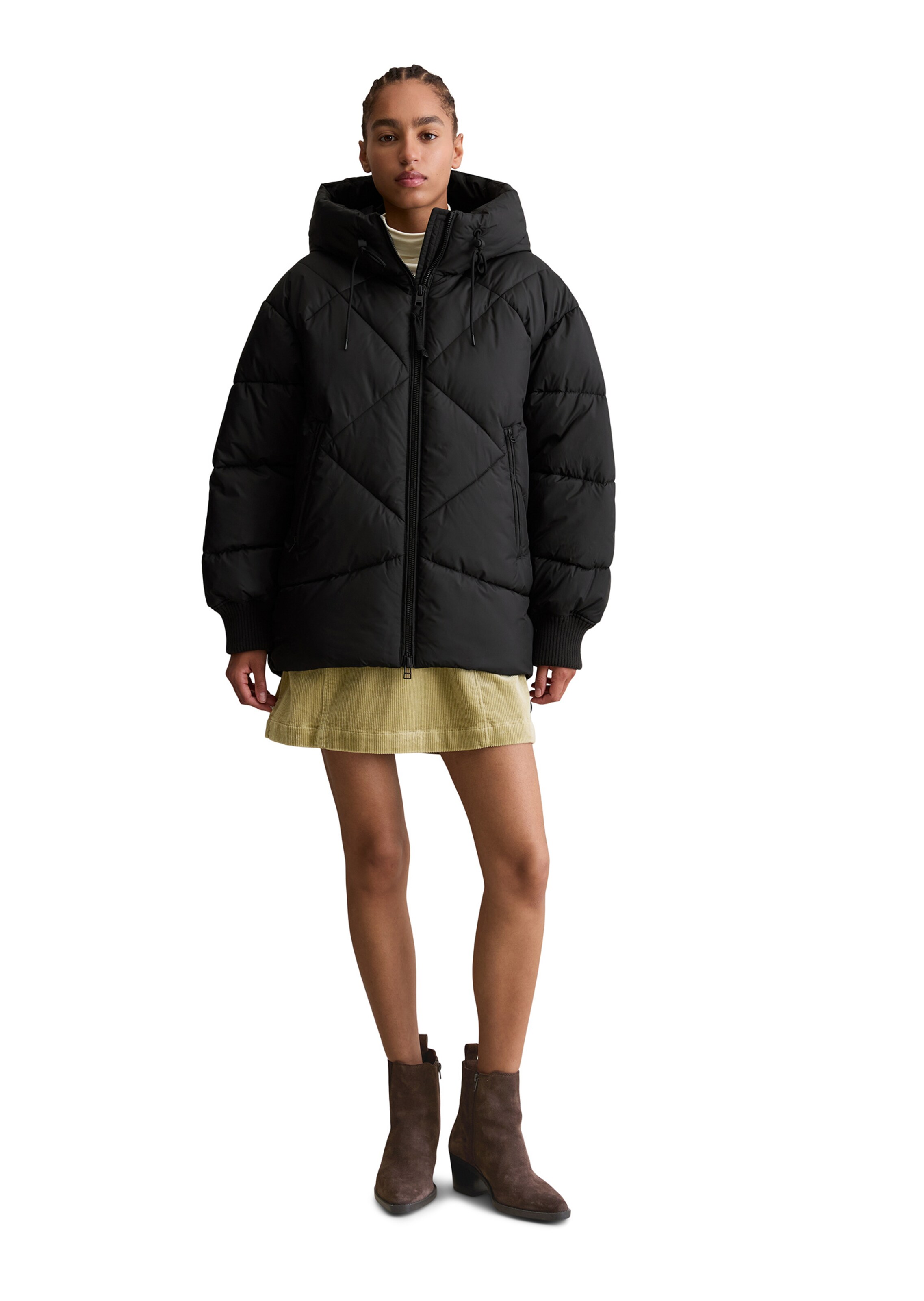 juoda Marc O'Polo DENIM Žieminė striukė