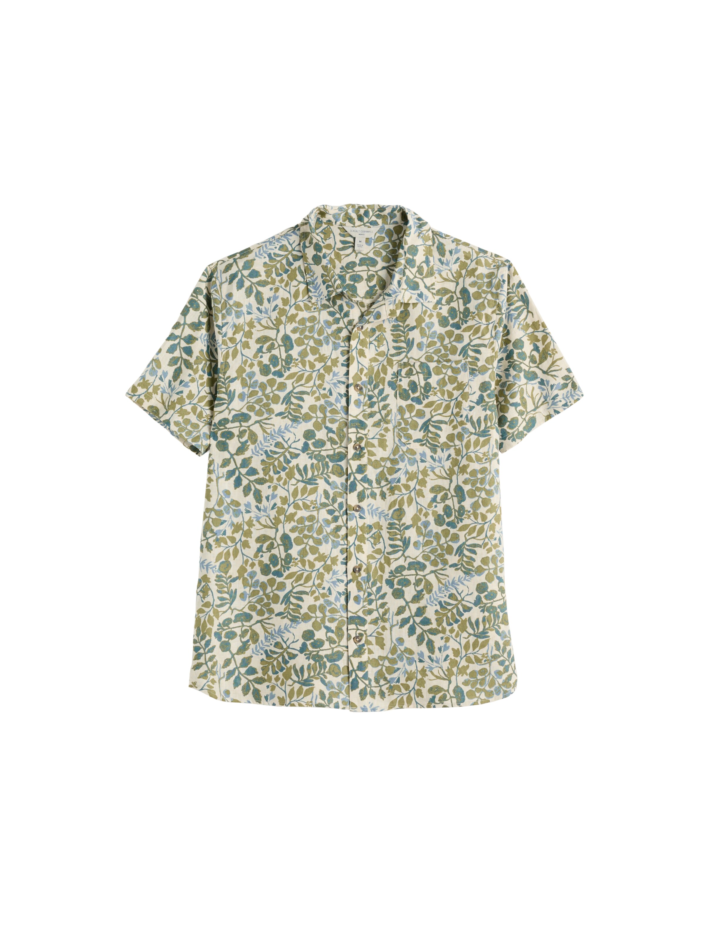 Chemise 'Blue Heron' Seasalt Cornwall en vert : devant