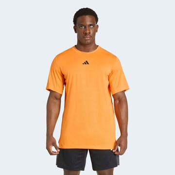 ADIDAS PERFORMANCE Funktionsshirt in Orange: Vorderseite