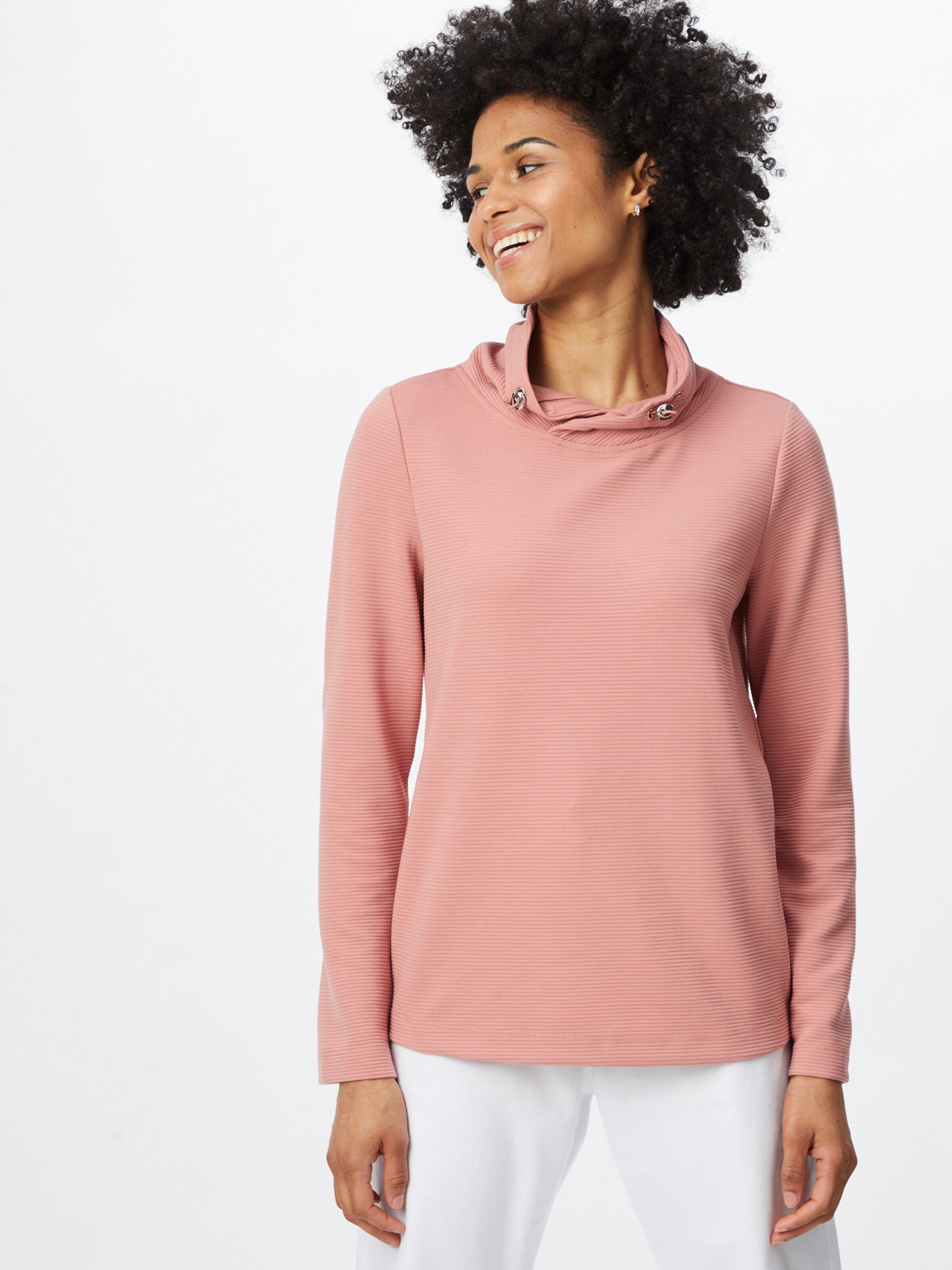 Frauen Sweat s.Oliver Sweatshirt in Pink - IF53653 Frauen Sweat s.Oliver Sweatshirt in Pink - IF53653