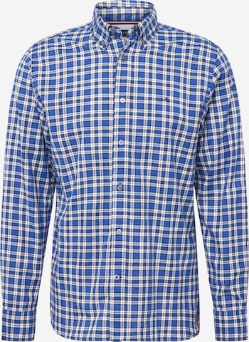 TOMMY HILFIGER Regular Fit Hemd in Blau: predná strana