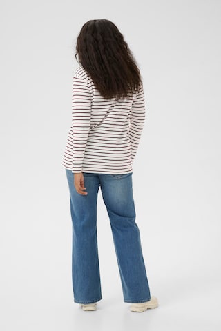 KAFFE CURVE - Camisa 'KCwinni' em branco