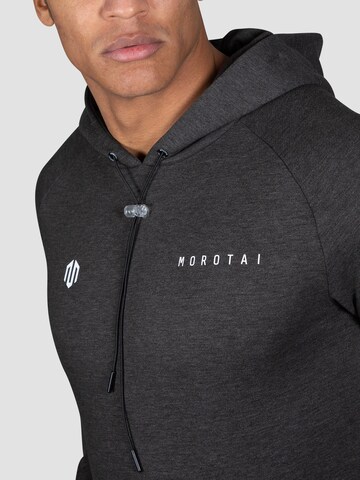MOROTAI Sportpullover 'PARIS BASIC' in Grau