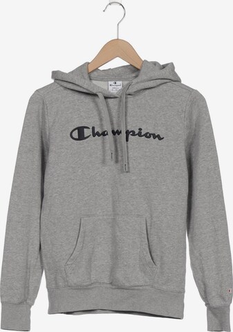 Champion Sweatshirt & Zip-Up Hoodie in S in Grey: front