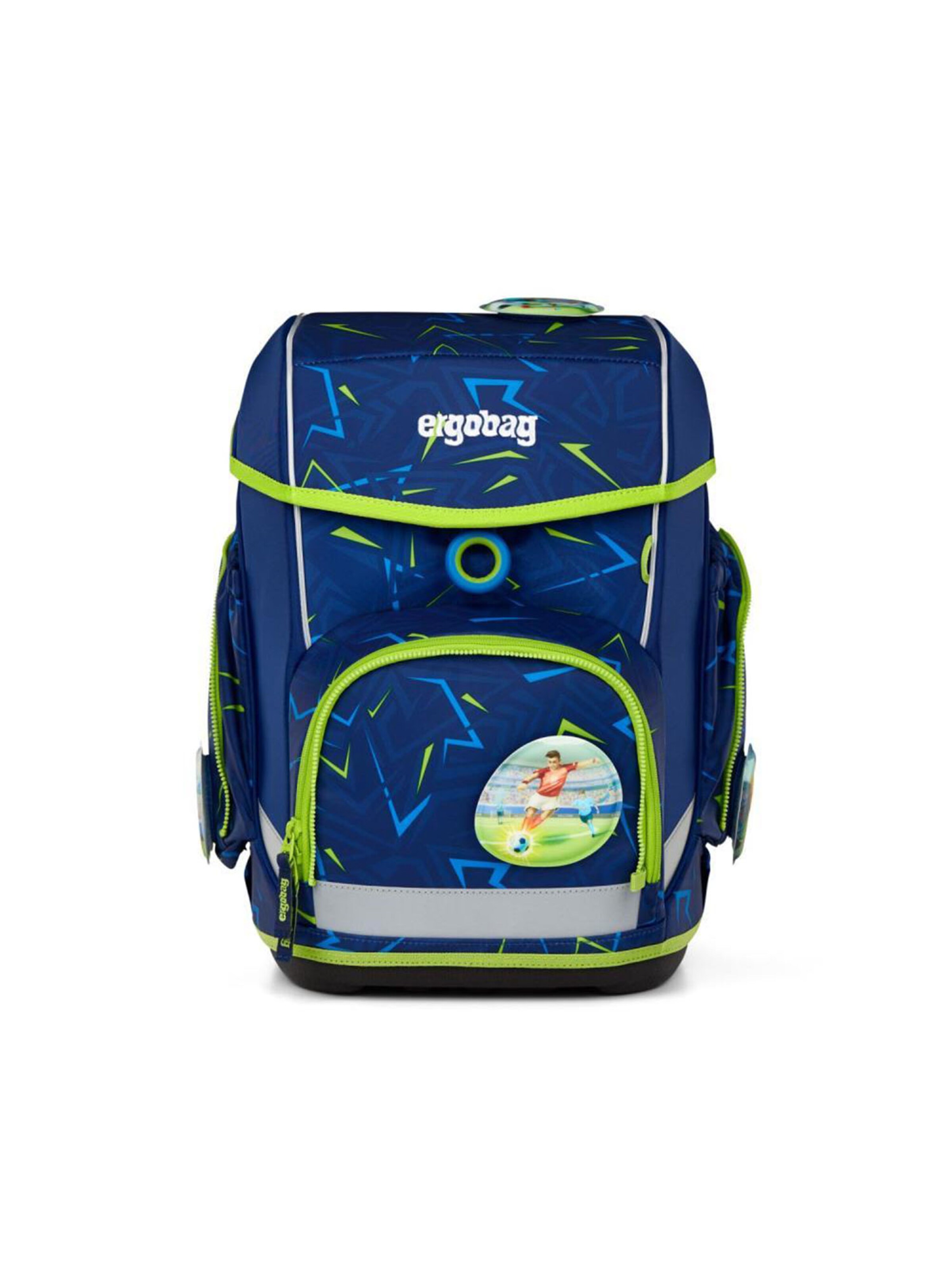 ergobag Rucksack 'Cubo Set 5 tlg'‌‌‌‌‌‌‌‌‌ in Blau