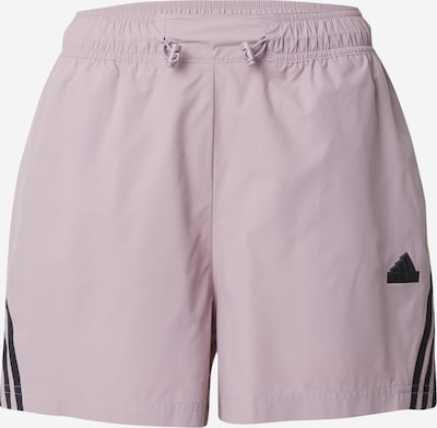 ADIDAS SPORTSWEAR Pantalon de sport 'Future Icons Three Stripes ' en violet pastel / noir, Vue avec produit