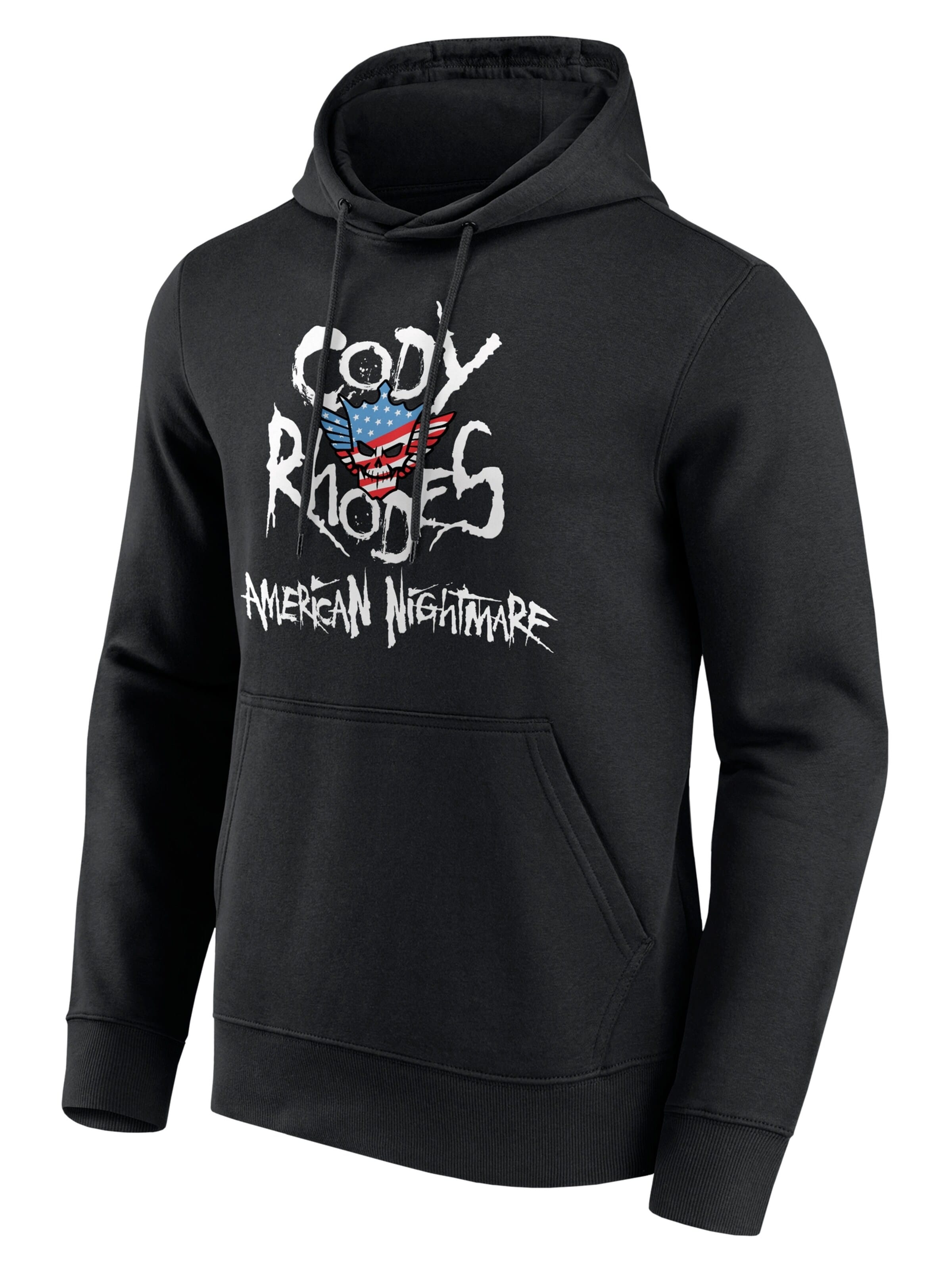 Fanatics Pullover 'Cody Rhodes Hoodie WWE Wrestling'‌‌‌‌‌‌‌‌‌‌ in Schwarz: Vorderseite