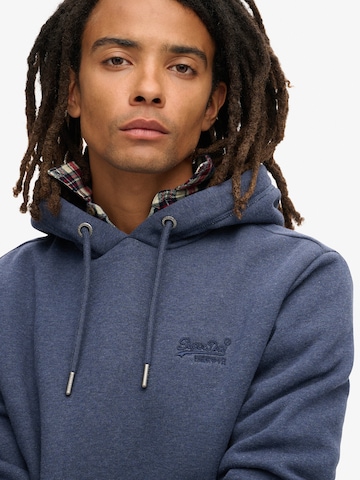 Superdry Sweatshirt 'Essential' in Blauw