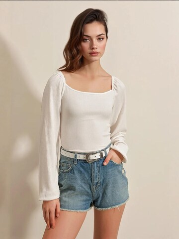 Camicia da donna di Bigdart in bianco: frontale