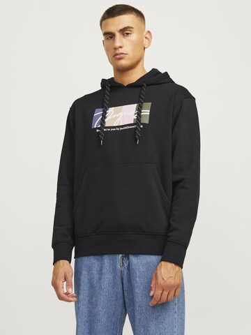 JACK & JONES Sweatshirt in Black: front
