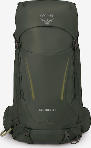 Osprey Sports Backpack 'Kestrel 38' in Green: front