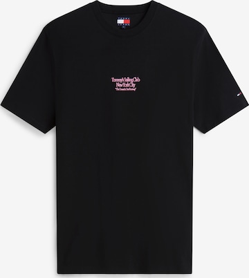 Tommy Jeans Shirt 'SAILBOAT' in Black: front