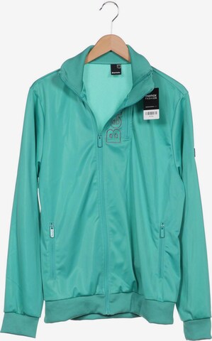 BENCH Sweatshirt & Zip-Up Hoodie in XL in Green: front