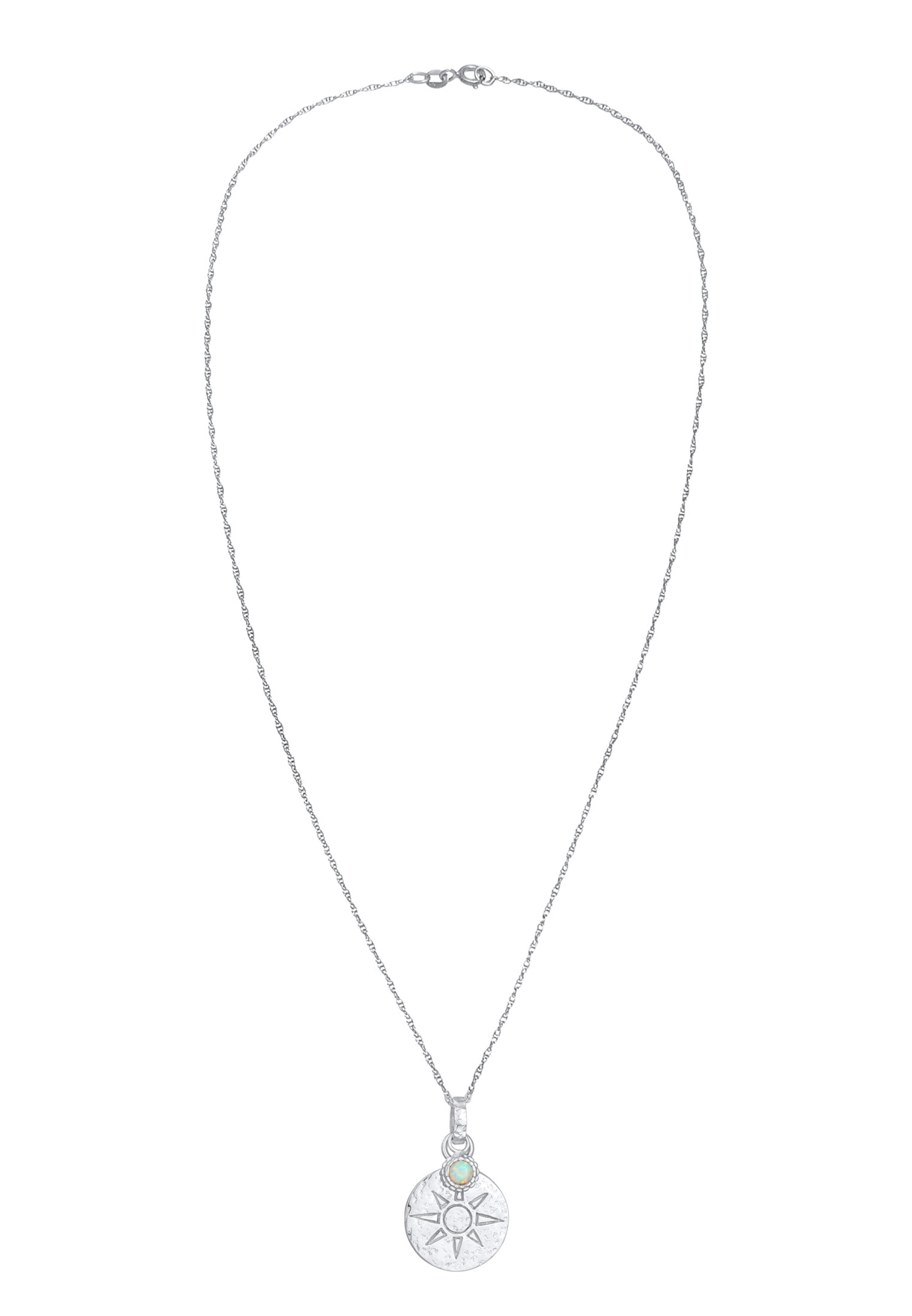 ELLI Ketting in Zilver: voorkant
