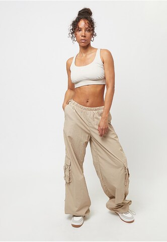 Bustier Soutien-gorge de sport 'Sportswear Chill Terry' NIKE en blanc