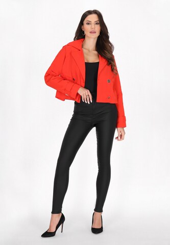faina Between-Season Jacket in Red