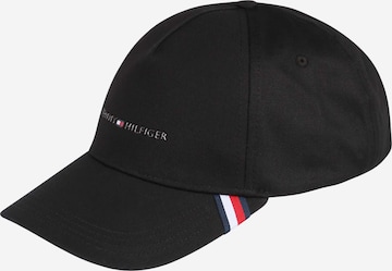 TOMMY HILFIGER Cap '1985 Downtown' in Schwarz: predná strana