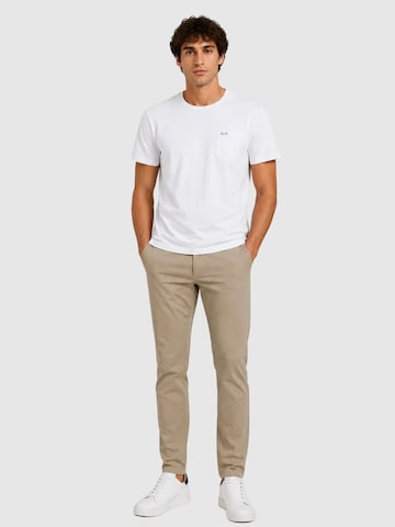 T-Shirt 'T36101' SUN68 en blanc