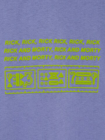 T-Shirt Pull&Bear en violet