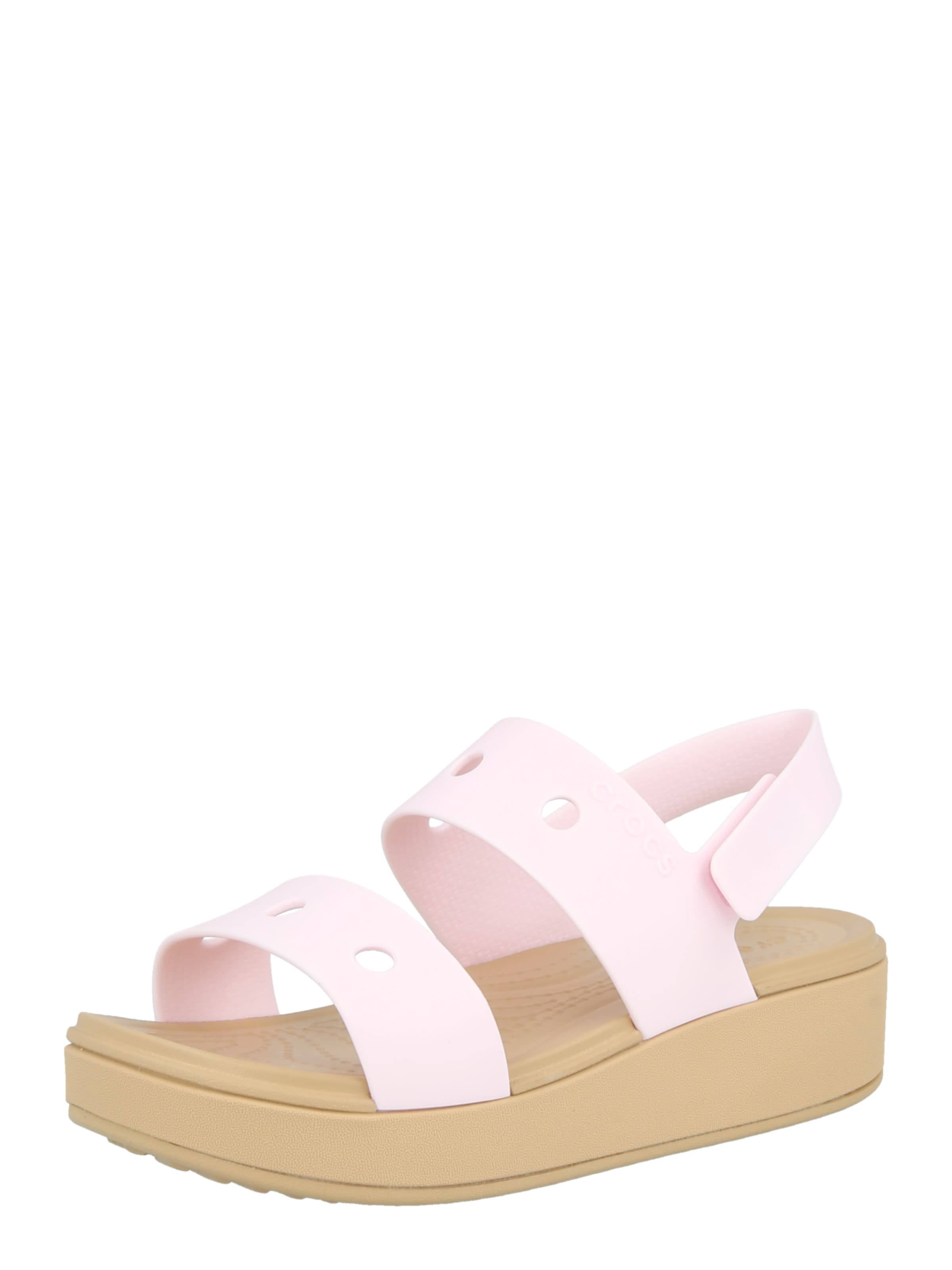 Sandales 'Brooklyn' Crocs en rose : devant