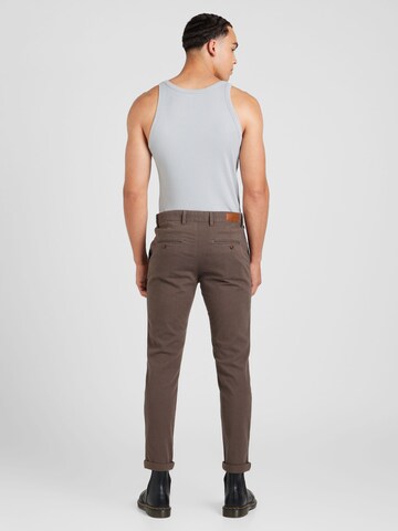 JACK & JONES Slimfit Chino 'JPSTMarco JJFury' in Bruin