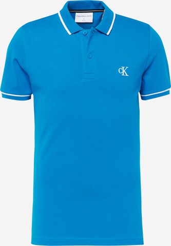 Calvin Klein Jeans Poloshirt in Blau: predná strana