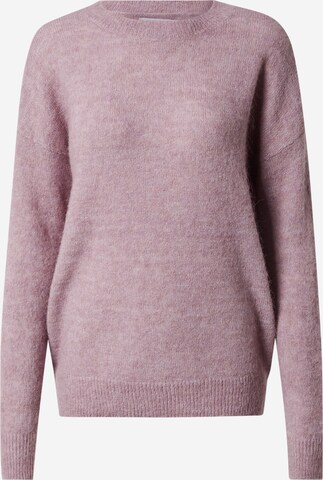 MSCH COPENHAGEN Sweater 'Femme' in Purple: front