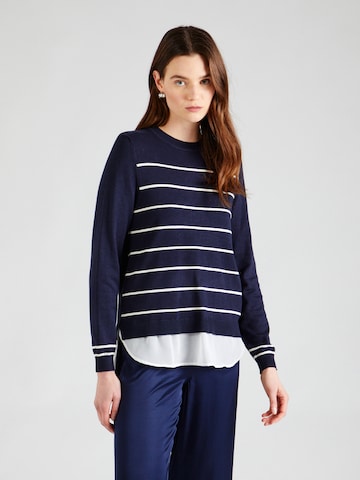 Pull-over 'Te44ss' ZABAIONE en bleu : devant