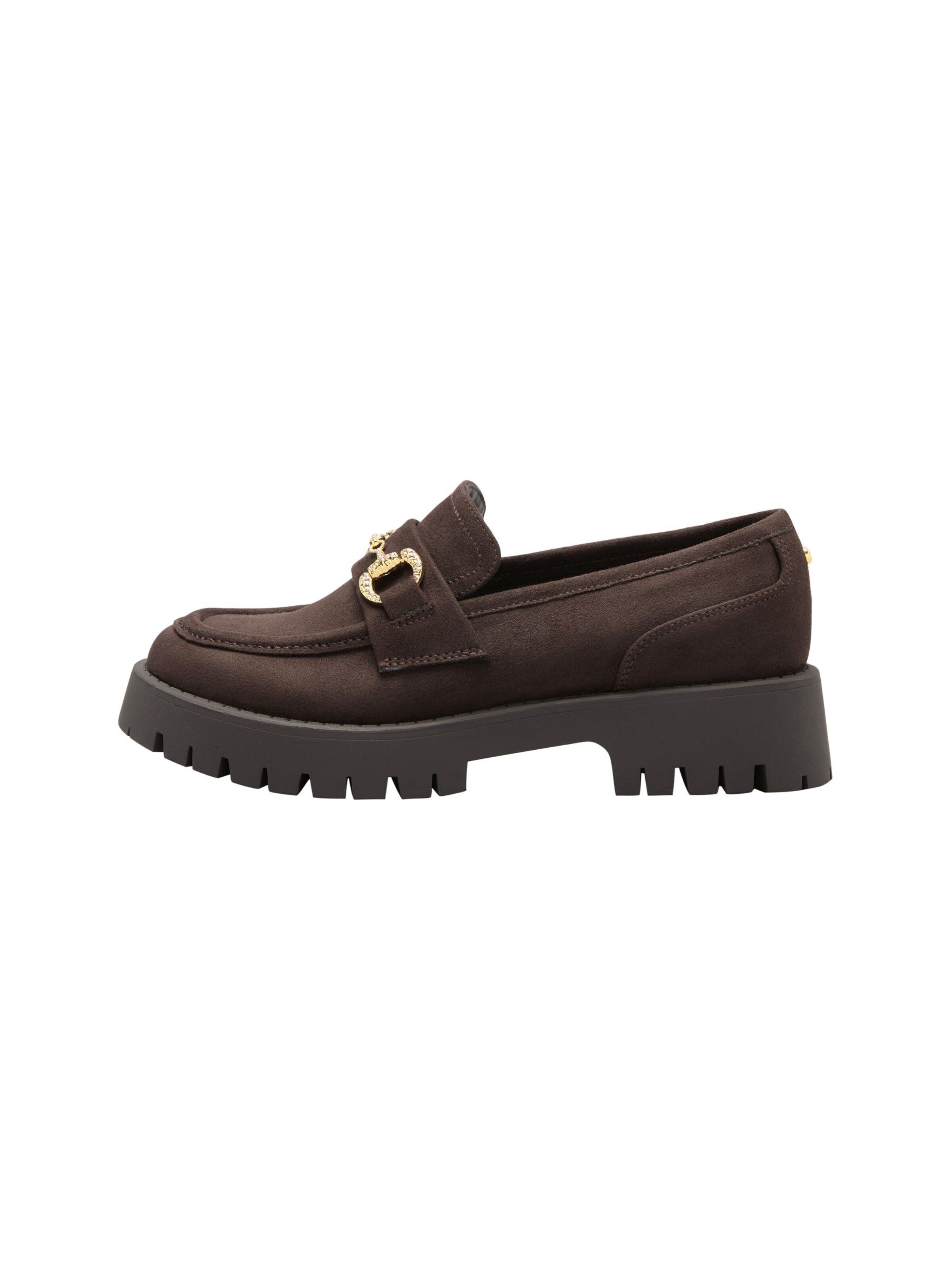 Chaussure basse Lipsy en marron : devant