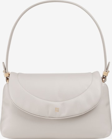 Borsa a spalla 'Melville' di DuDu in bianco: frontale