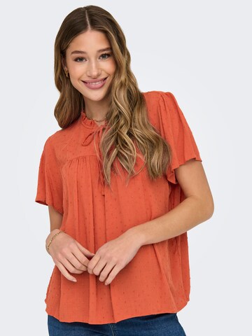 JDY Blus 'LIMA' i orange