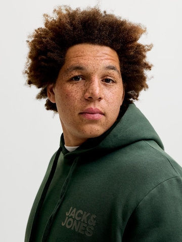 Felpa 'JJECORP' di Jack & Jones Plus in verde