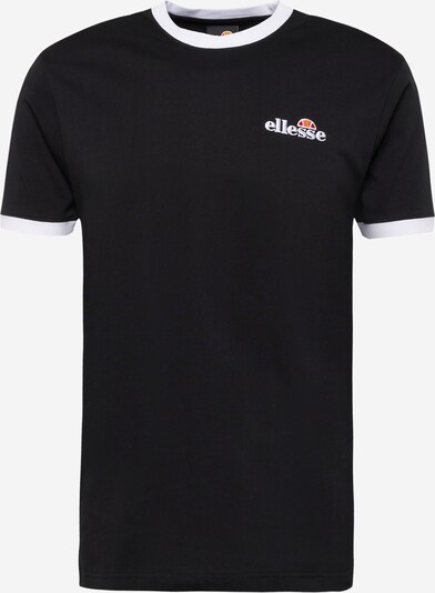 ELLESSE T-shirt 'Meduno' i svart / vit, Produktvy