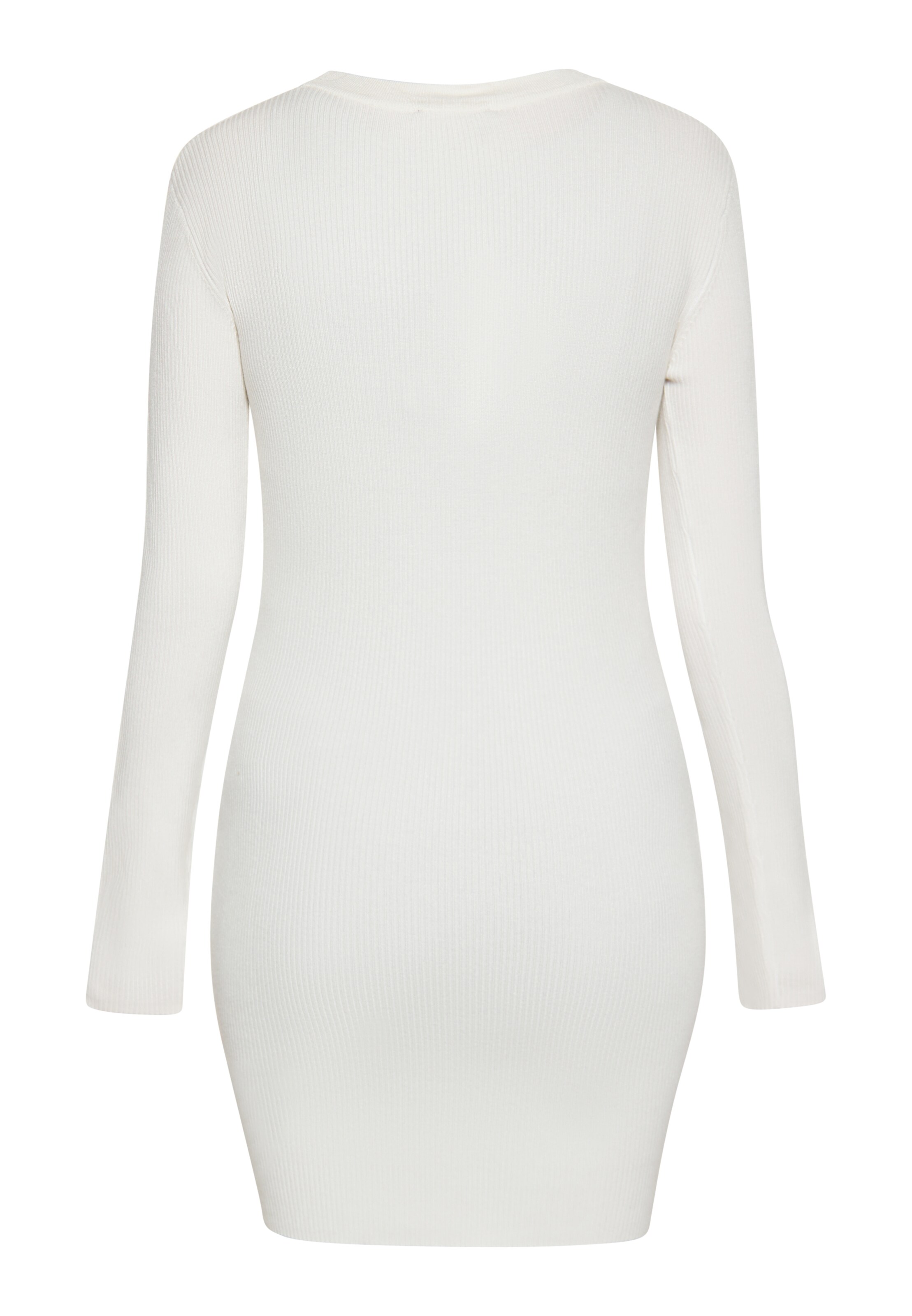 faina Плетена рокля в бяло