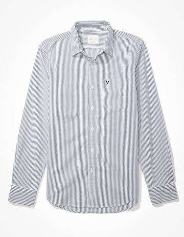 Regular fit Camicia di American Eagle in blu: frontale