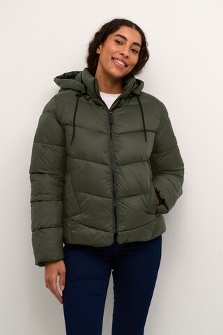 Veste mi-saison 'Susanne' Kaffe en vert : devant