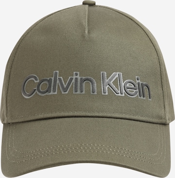 Cappello da baseball di Calvin Klein in verde