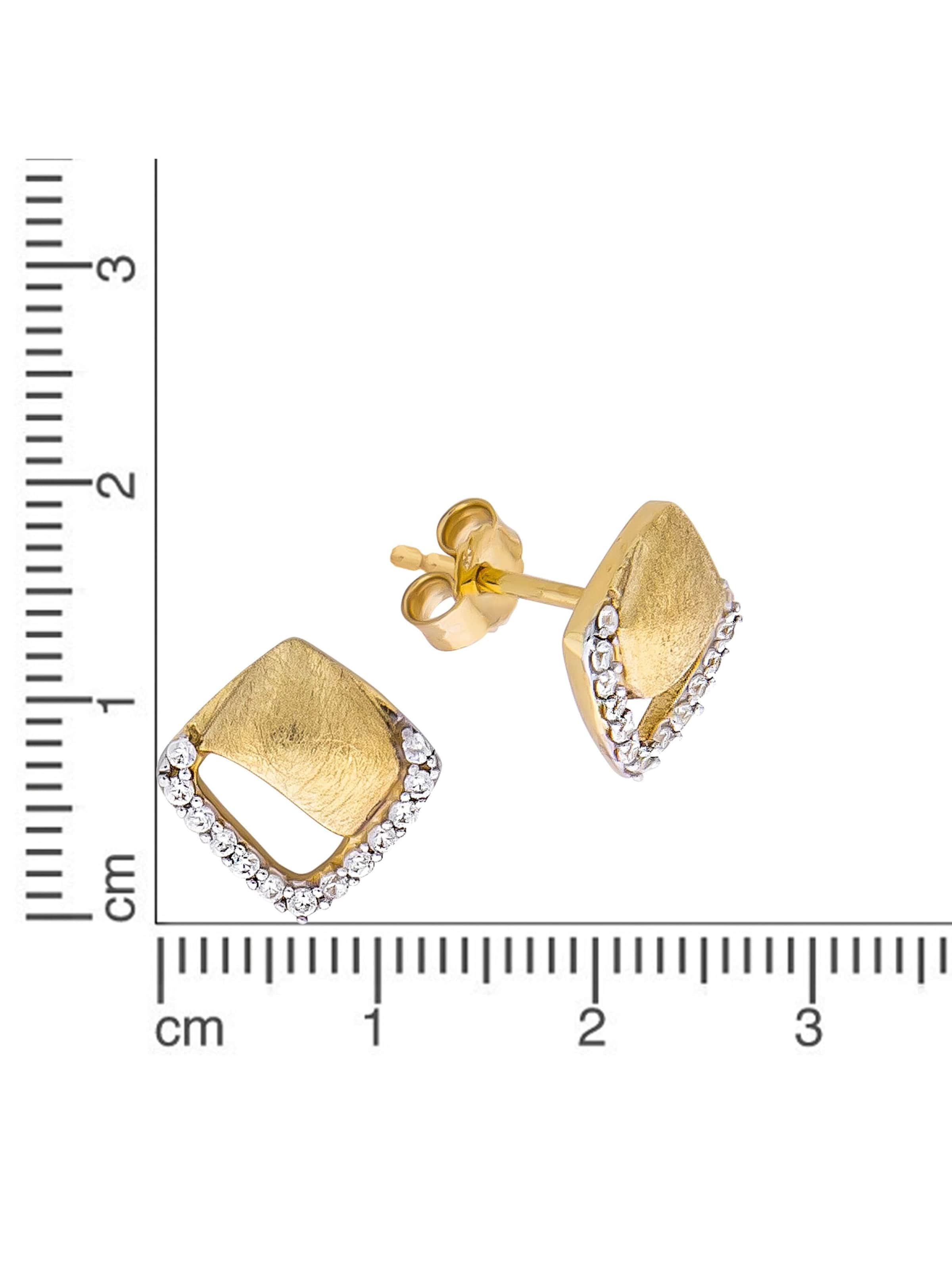Fascination by Ellen K. Earrings in Yellow: front