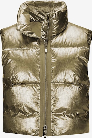 Gilet MADELEINE en or : devant