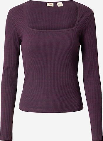 LEVI'S ® - Camisa 'Magnolia Top' em roxo: frente