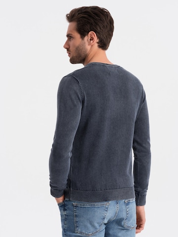 Ombre Pullover 'OM-Swos-0108' in Blau