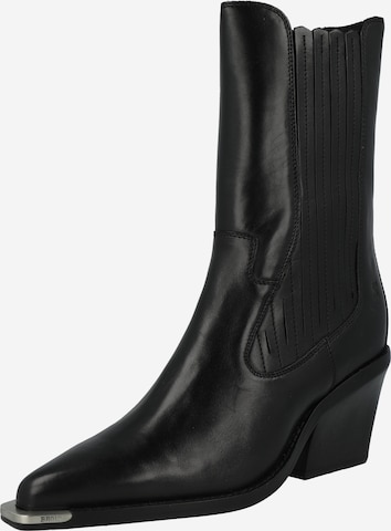 BRONX Chelsea boots in Black: front
