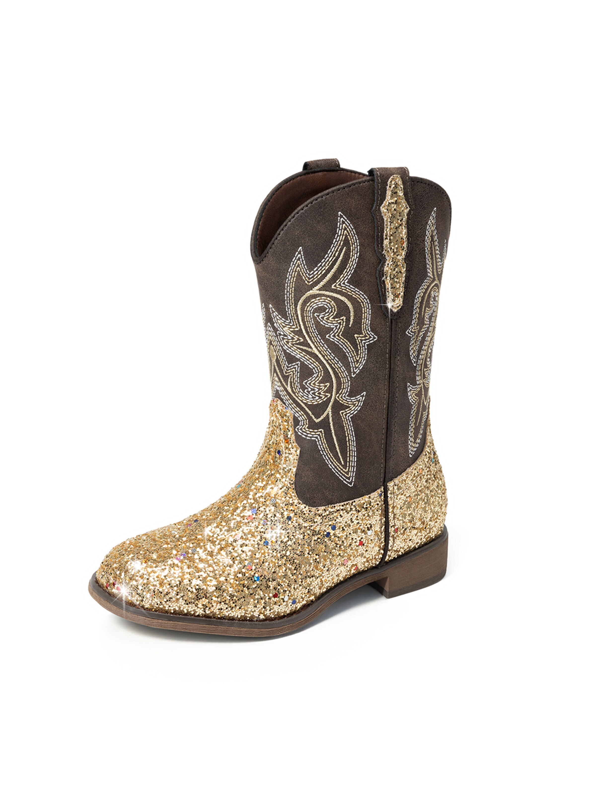 Bottes 'DREAM PAIRS Jungen Mädchen stiefel Wasserabweisend' Dream Pairs en or : devant