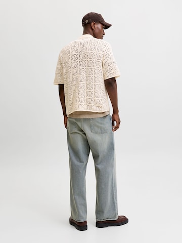 JACK & JONES Sweater in Beige