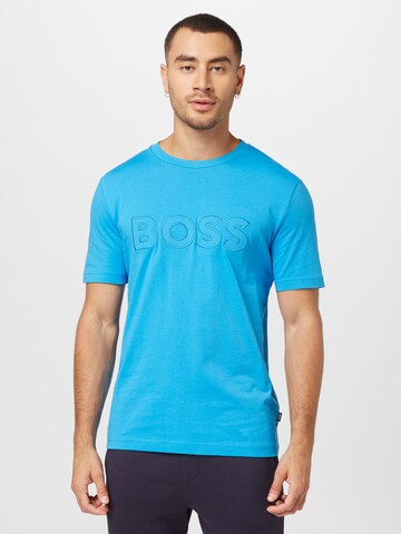 BOSS Shirt 'Tiburt' in Blauw: voorkant