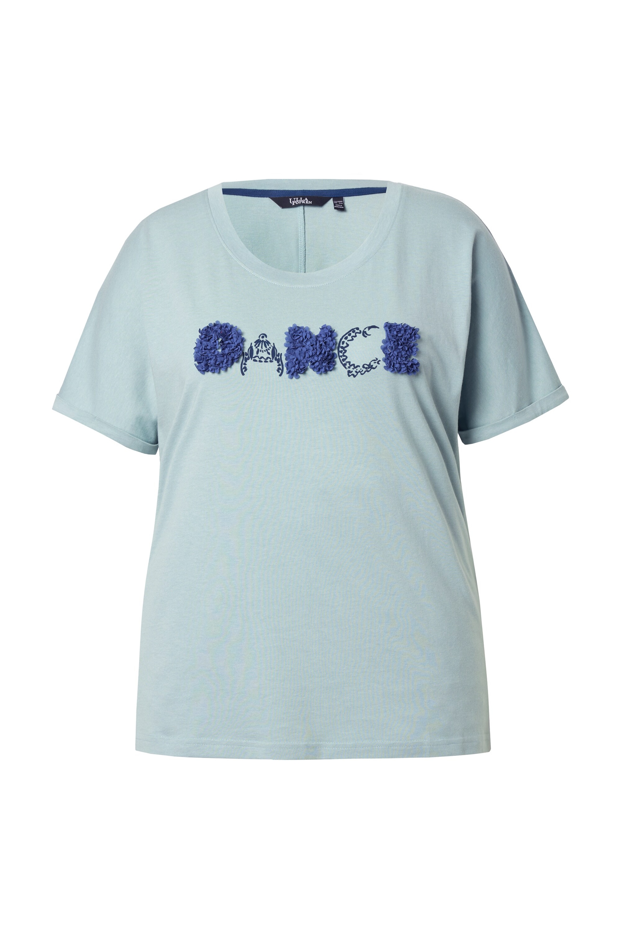 Ulla Popken Shirt in Blauw: voorkant