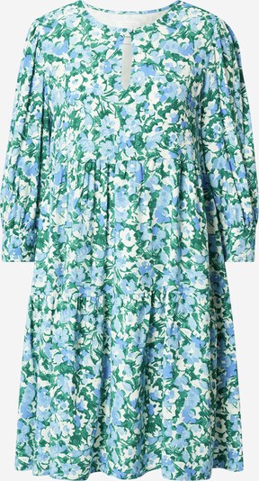 Rich & Royal Šaty - svetlomodrá / zelená / biela, Produkt