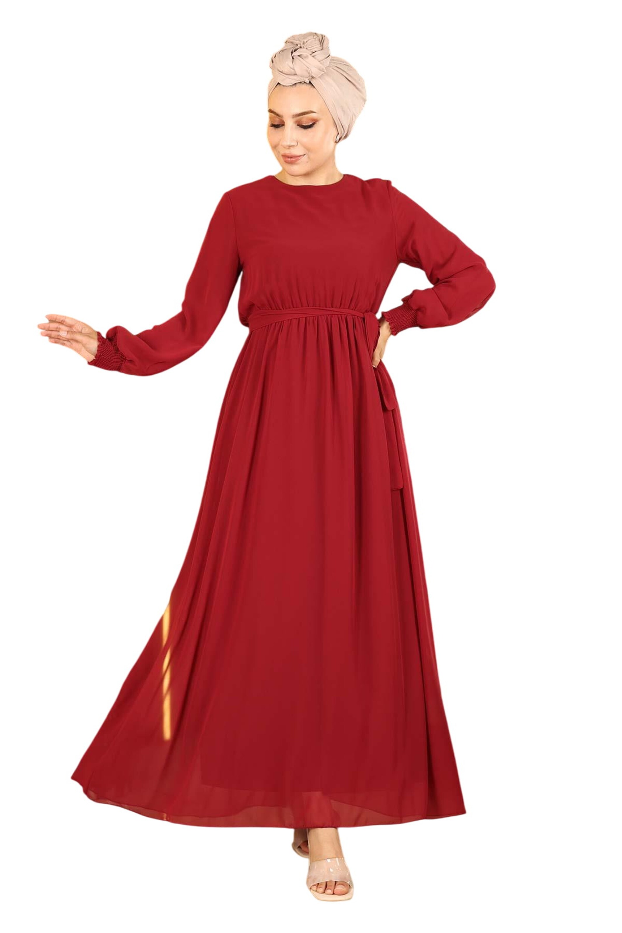 MODAMIHRAM Kleid in Rot