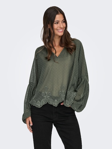 JDY Bluse 'JDYJESSIE' i grøn: forside