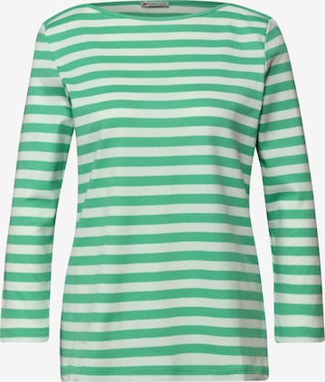 STREET ONE Shirt in Green: front